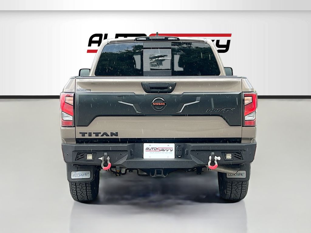 2024 Nissan Titan PRO-4X Beige at AutoSavvy Houston Northwest