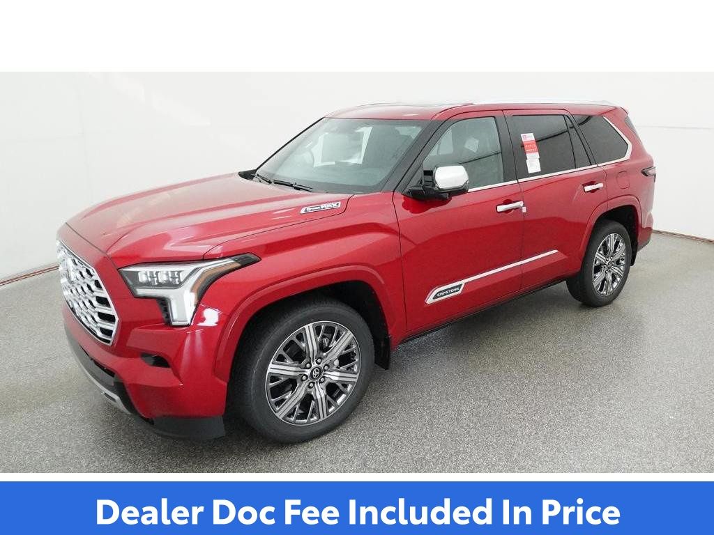 Red 2026 Toyota Sequoia SUV / Crossover Four-Wheel Drive Automatic