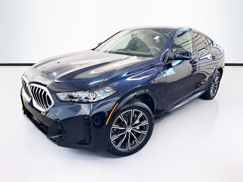 Carbon Black Metallic 2025 BMW X6 SUV / Crossover All-Wheel Drive 8-Speed Automatic