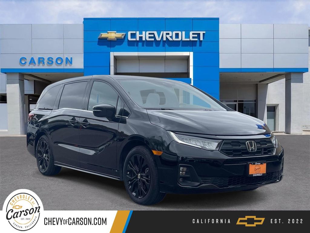 Crystal Black Pearl 2025 Honda Odyssey Minivan Front-Wheel Drive Automatic