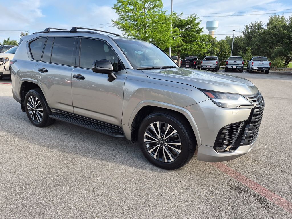 Silver 2022 Lexus LX 600 Premium AWD SUV / Crossover All-Wheel Drive Automatic