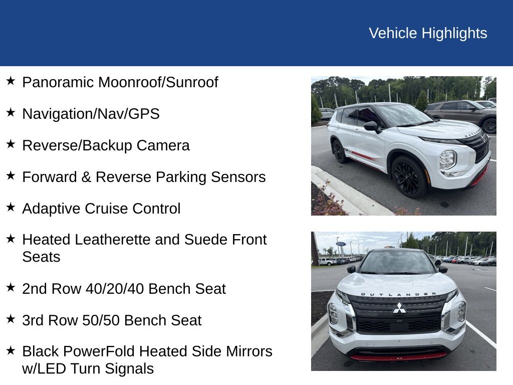 2024 Mitsubishi Outlander SE Black Edition S-AWC