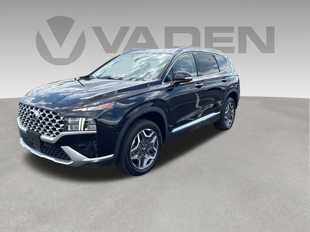 Black Noir Pearl 2023 Hyundai Santa Fe Hybrid Plug-In SUV / Crossover All-Wheel Drive 6-Speed Automatic