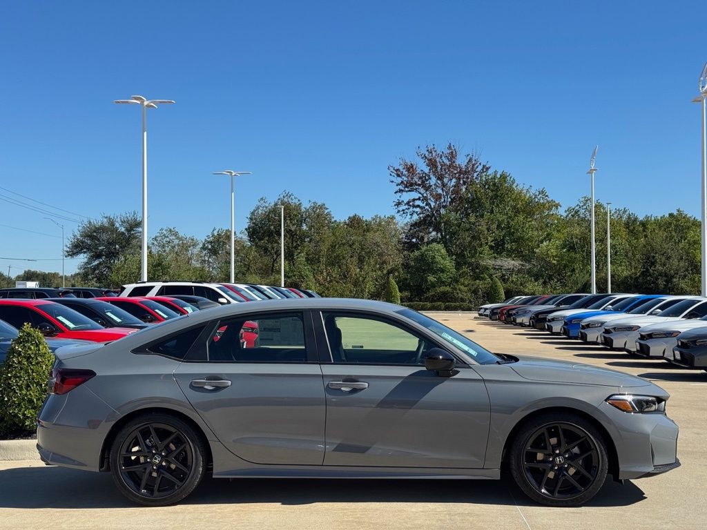 2026 Honda Civic Sport Gray at Classic Honda Galveston