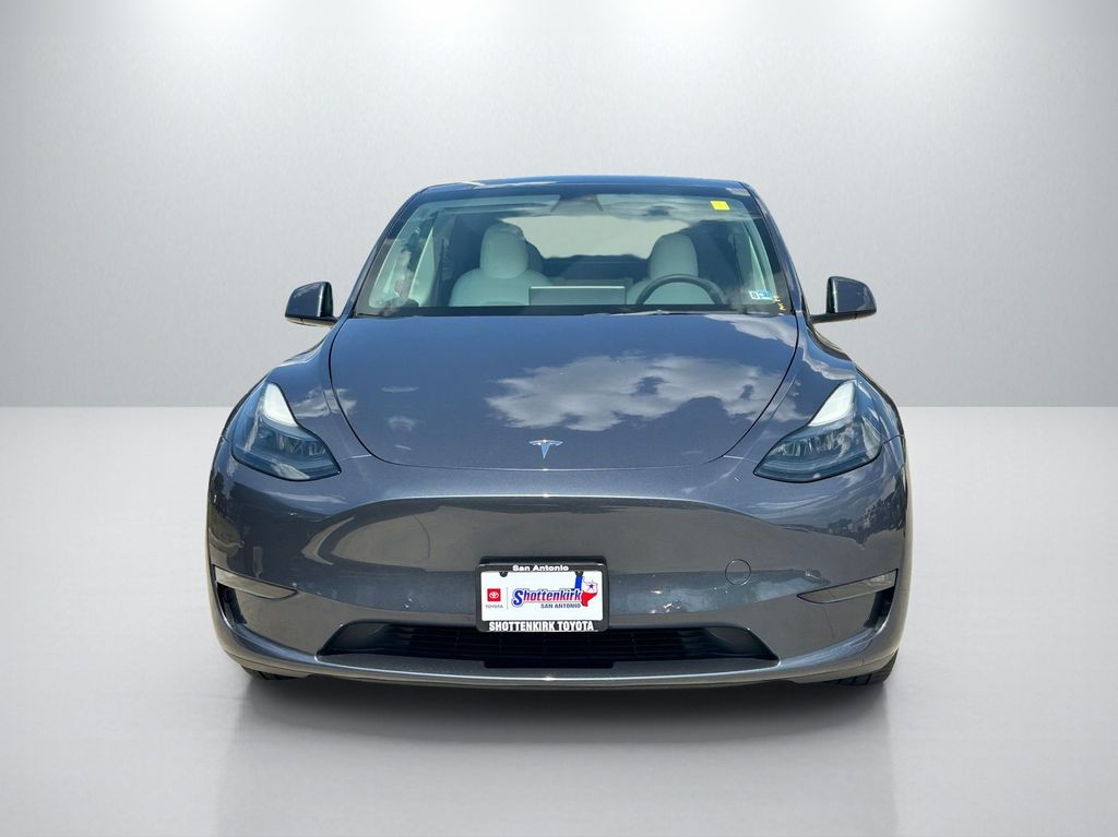 Used 2022 Tesla Model Y Long Range with VIN 7SAYGDEE0NF517031 for sale in San Antonio, TX
