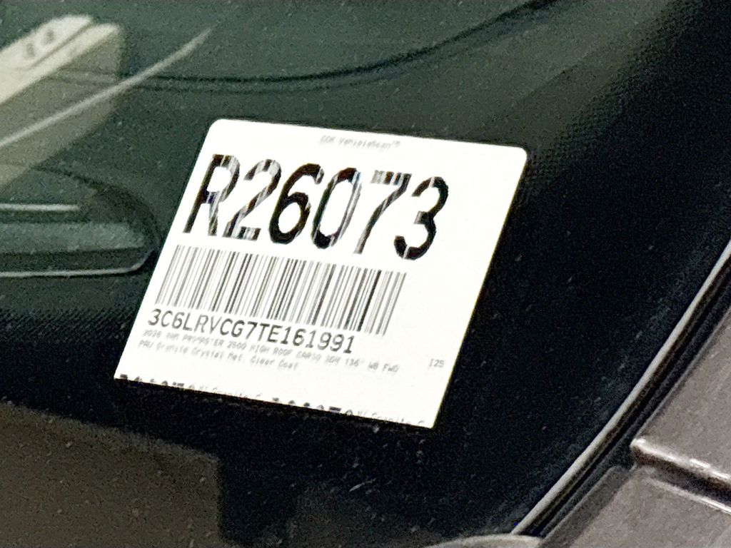 2026 Ram ProMaster 2500 High Roof