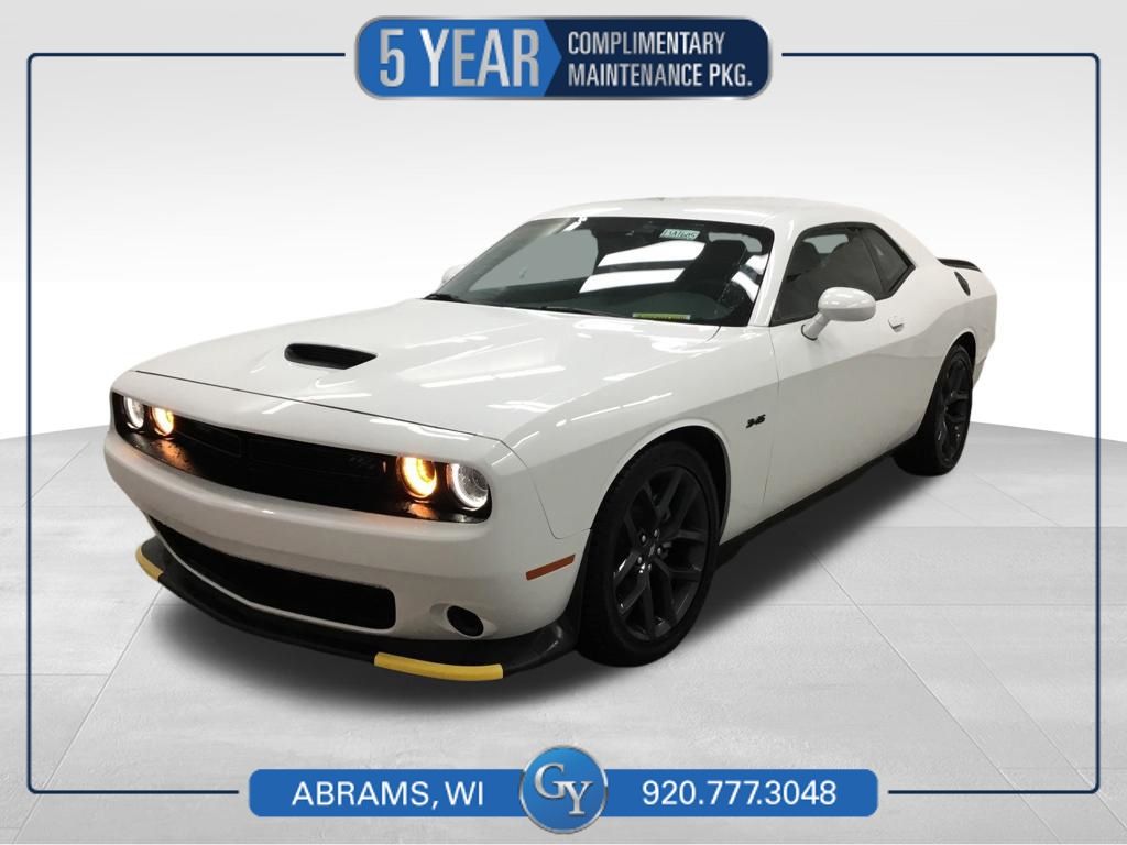 White Knuckle Clearcoat 2023 Dodge Challenger Coupe Rear-Wheel Drive 8-Speed Automatic