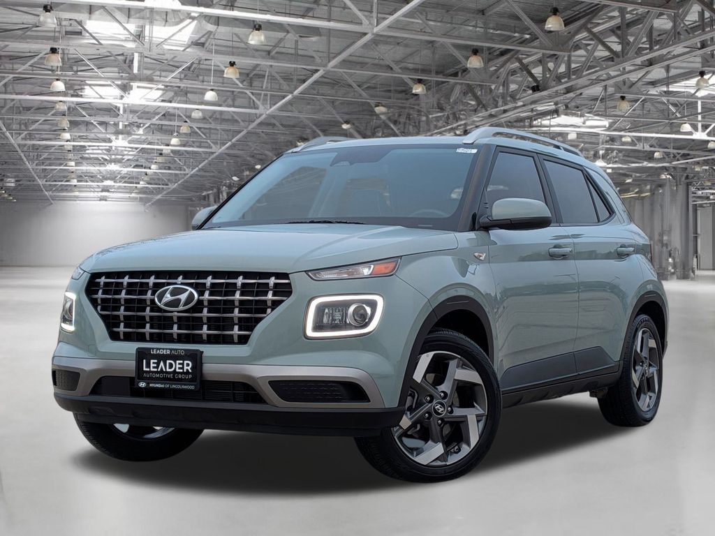 Mirage Green 2025 Hyundai Venue Limited FWD SUV / Crossover Front-Wheel Drive Continuously Variable Transmission