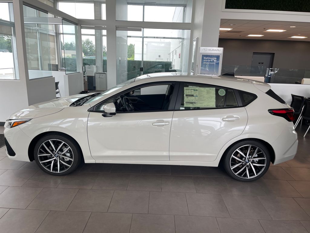 Crystal White Pearl 2026 Subaru Impreza Wagon All-Wheel Drive Continuously Variable Transmission