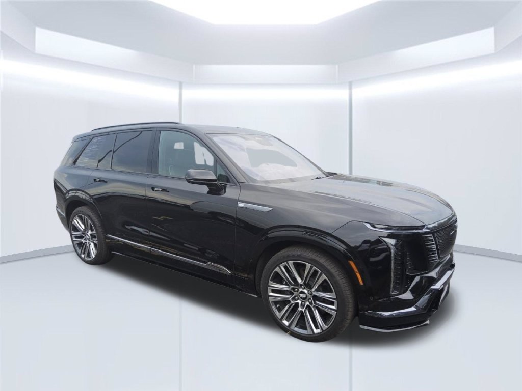 2026 Stellar Black Metallic Cadillac VISTIQ Platinum AWD SUV