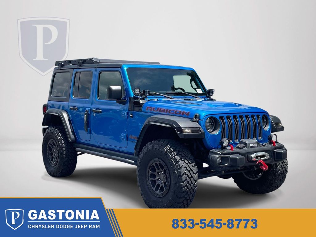 Hydro Blue Pearlcoat 2021 Jeep Wrangler SUV / Crossover Four-Wheel Drive 8-Speed Automatic