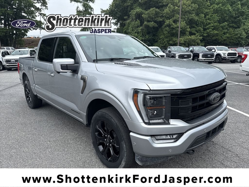 Silver Metallic 2023 Ford F-150 Pickup Truck Four-Wheel Drive Automatic