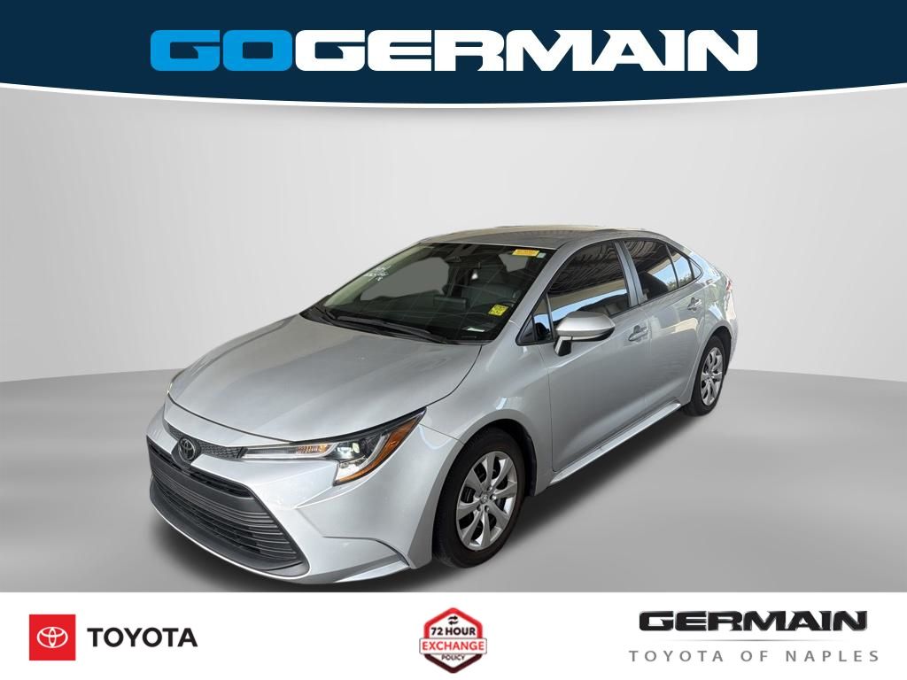 Classic Silver Metallic 2024 Toyota Corolla Sedan Front-Wheel Drive Continuously Variable Transmission