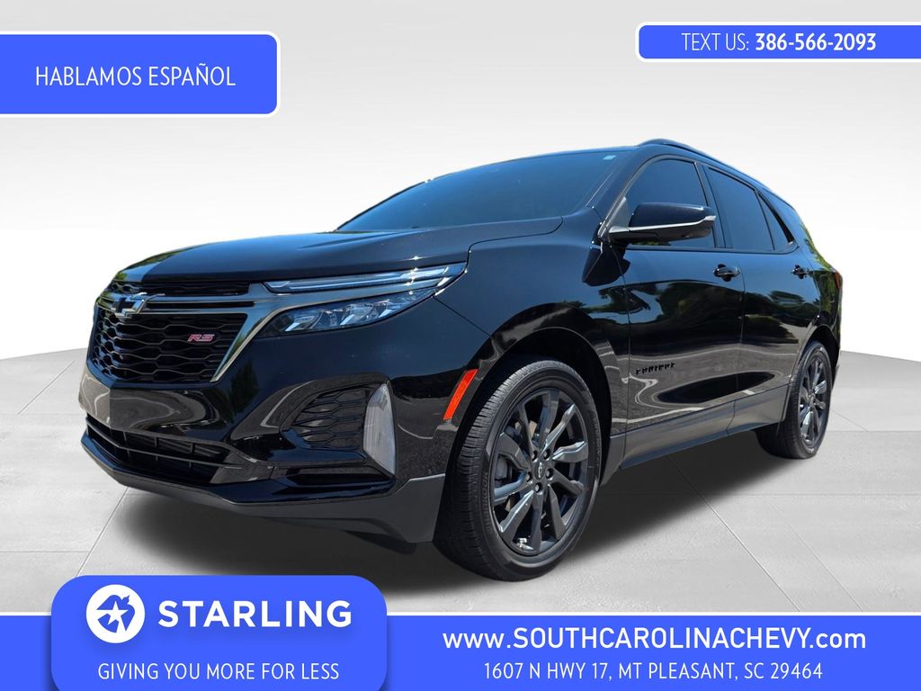Mosaic Black Metallic 2023 Chevrolet Equinox SUV / Crossover Front-Wheel Drive 6-Speed Automatic Overdrive