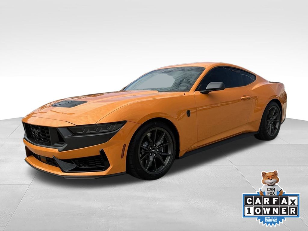 Orange 2026 Ford Mustang Coupe Rear-Wheel Drive Automatic