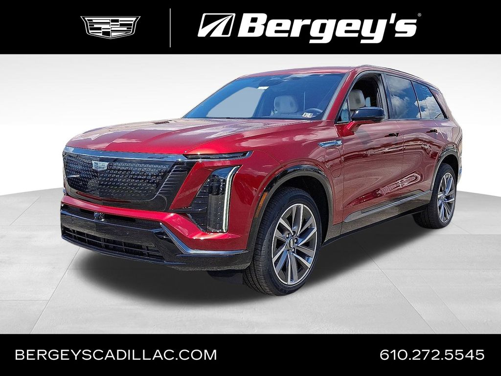 Radiant Red Tintcoat 2026 Cadillac VISTIQ SUV / Crossover All-Wheel Drive 1-Speed Automatic