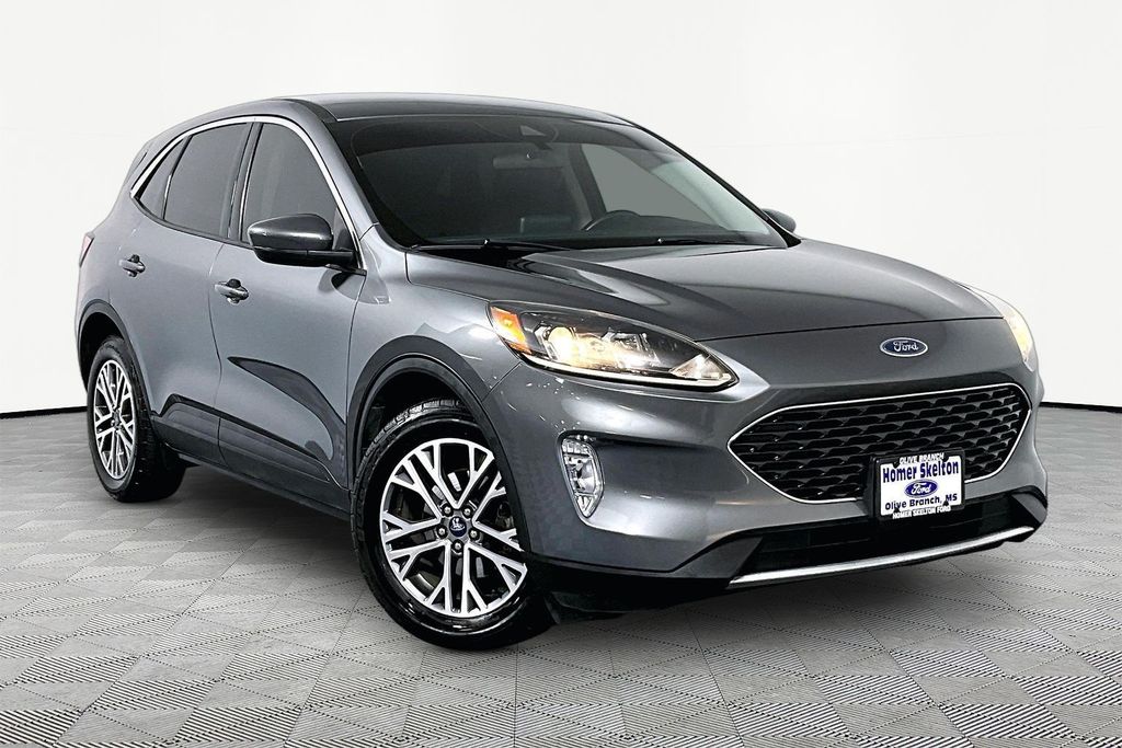 Carbonized Gray Metallic 2022 Ford Escape SUV / Crossover Front-Wheel Drive 8-Speed Automatic