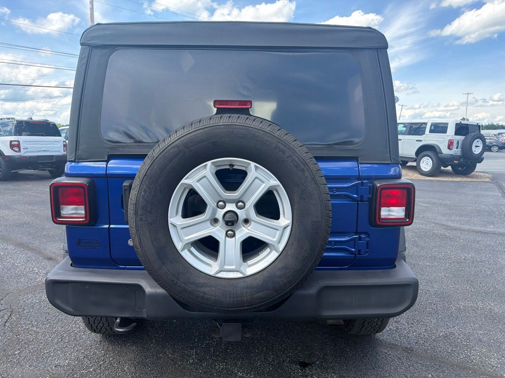 2019 Jeep Wrangler Unlimited Sport S Blue at South Hills CDJR