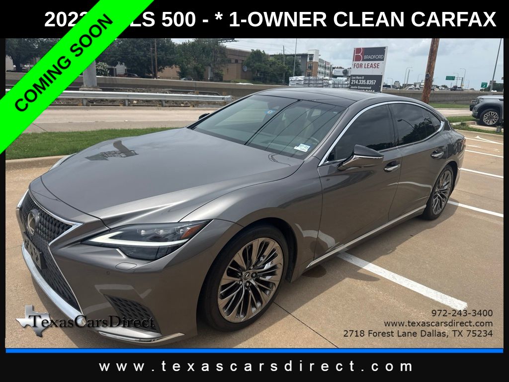 Manganese Luster 2023 Lexus LS Sedan Rear-Wheel Drive Automatic