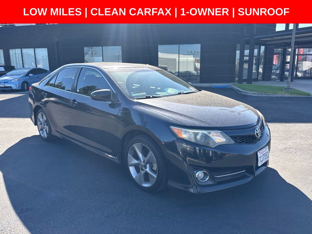 Attitude Black Metallic 2013 Toyota Camry Sedan Front-Wheel Drive 6-Speed Automatic