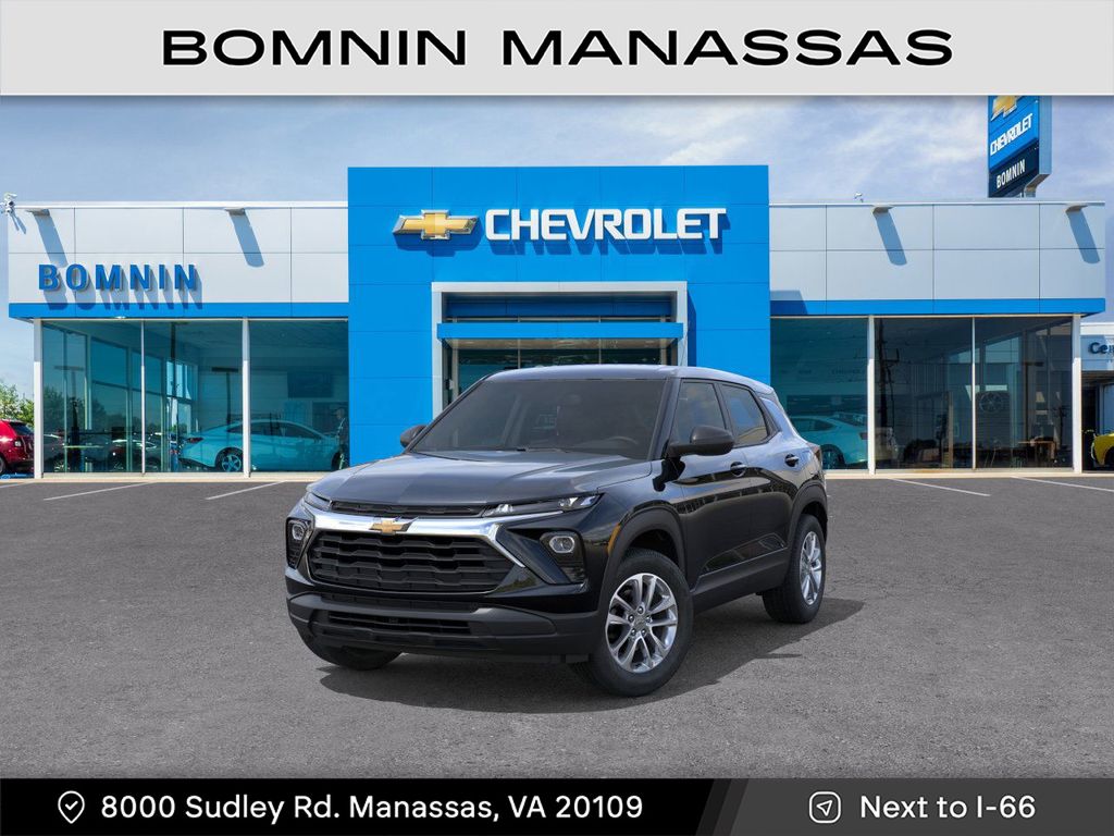 Black 2026 Chevrolet Trailblazer LS FWD SUV / Crossover Front-Wheel Drive Continuously Variable Transmission