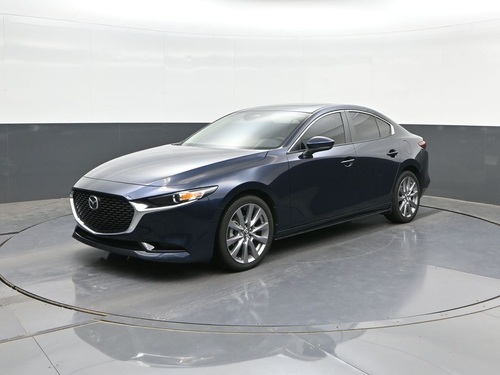 Blue Metallic 2024 Mazda MAZDA3 Sedan Front-Wheel Drive 6-Speed Automatic