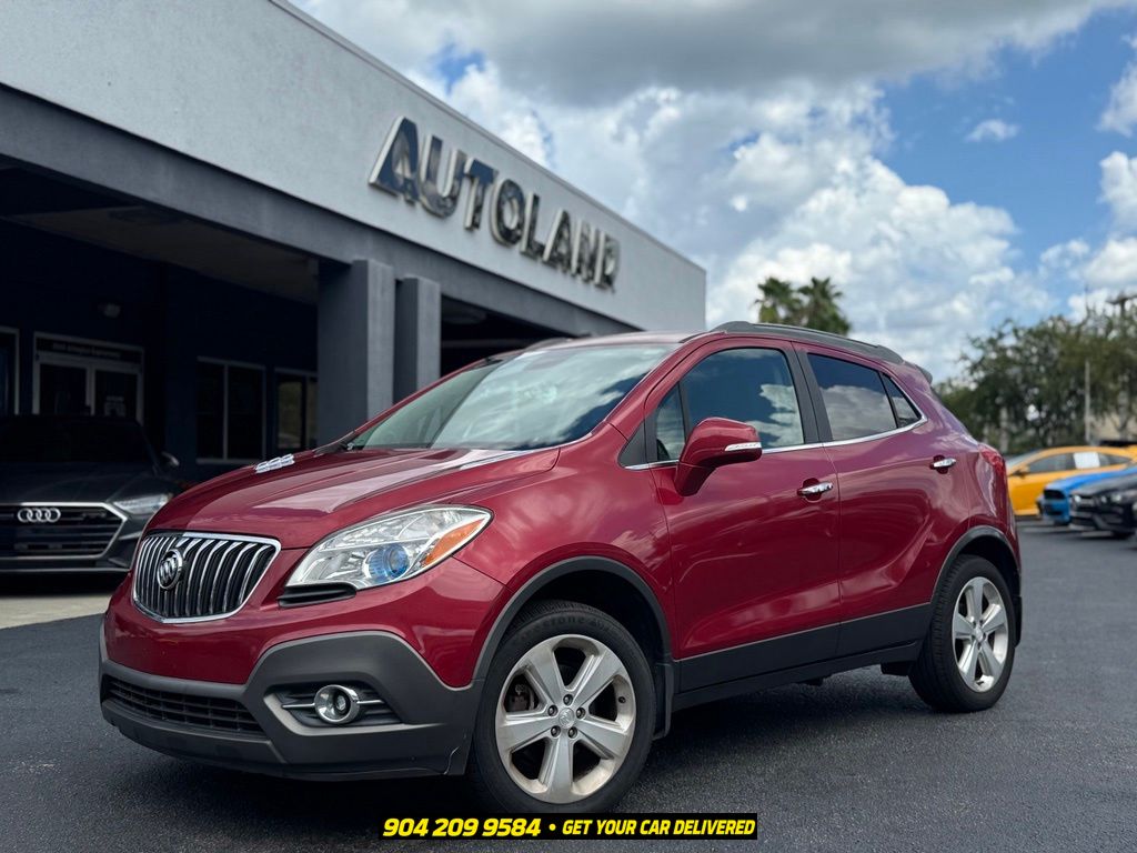 Ruby Red Metallic 2015 Buick Encore SUV / Crossover All-Wheel Drive 6-Speed Automatic Overdrive