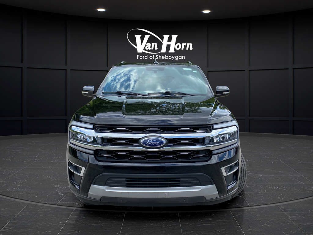 Used 2024 Agate Black Metallic Ford Limited image 2