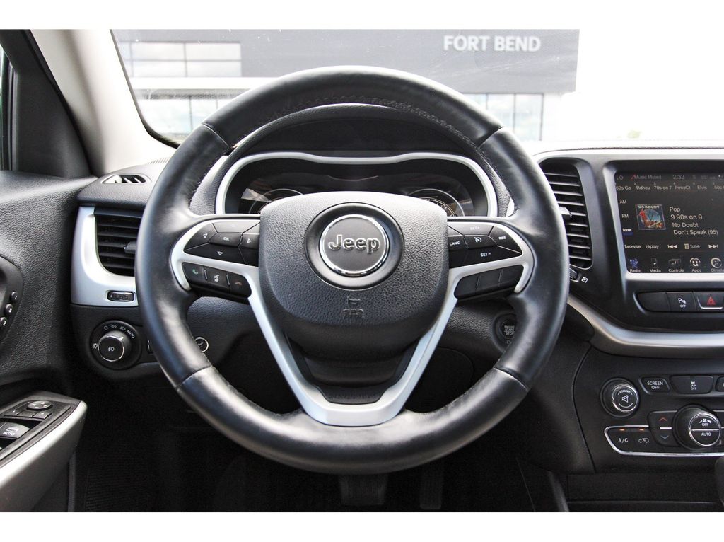 2018 Jeep Cherokee Trailhawk Silver at AutoSavvy Houston Northwest