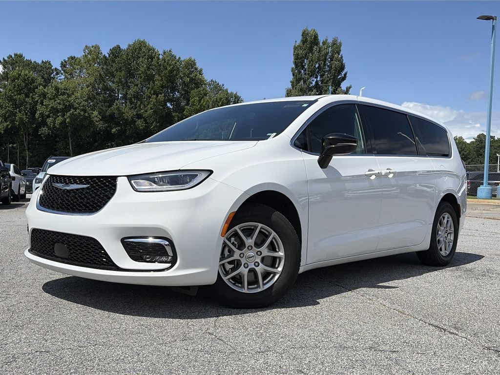 BRIGHT WHITE CL 2025 Chrysler Pacifica Minivan Front-Wheel Drive 9-Speed Automatic