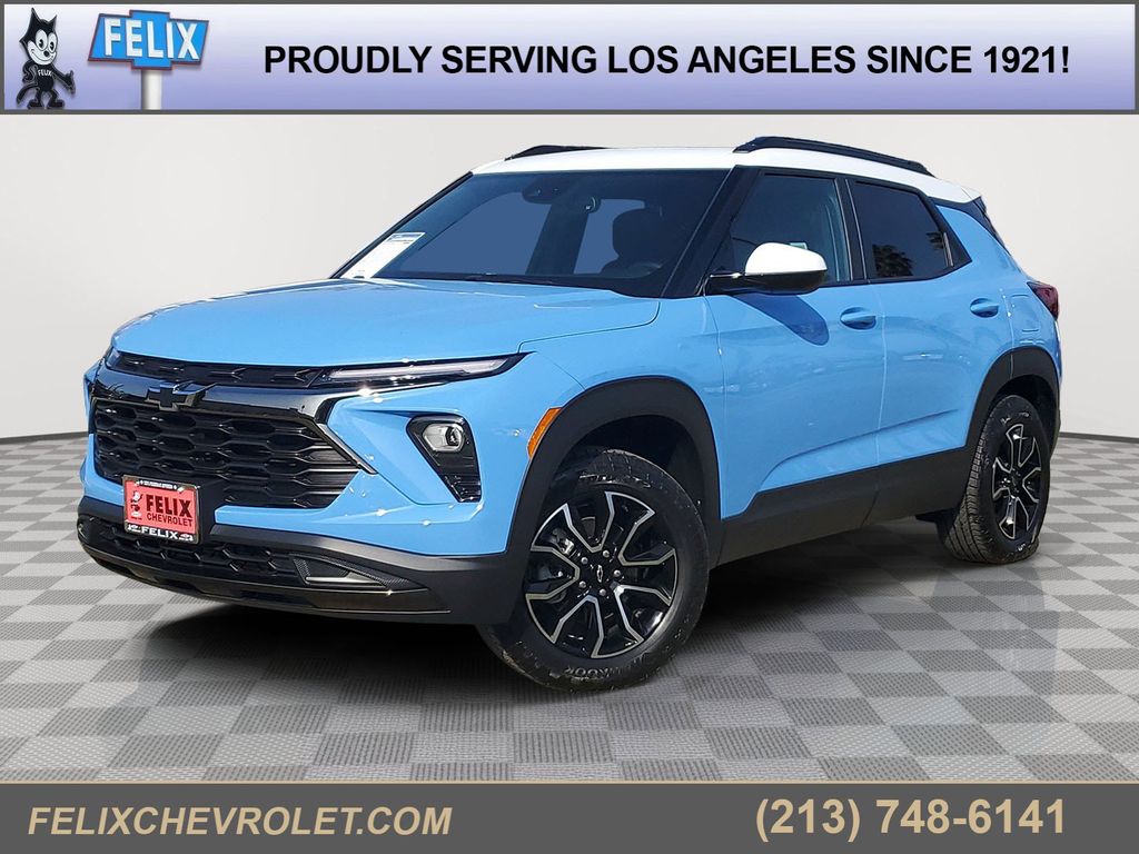 Blue 2024 Chevrolet Trailblazer ACTIV AWD SUV / Crossover Four-Wheel Drive 9-Speed Automatic