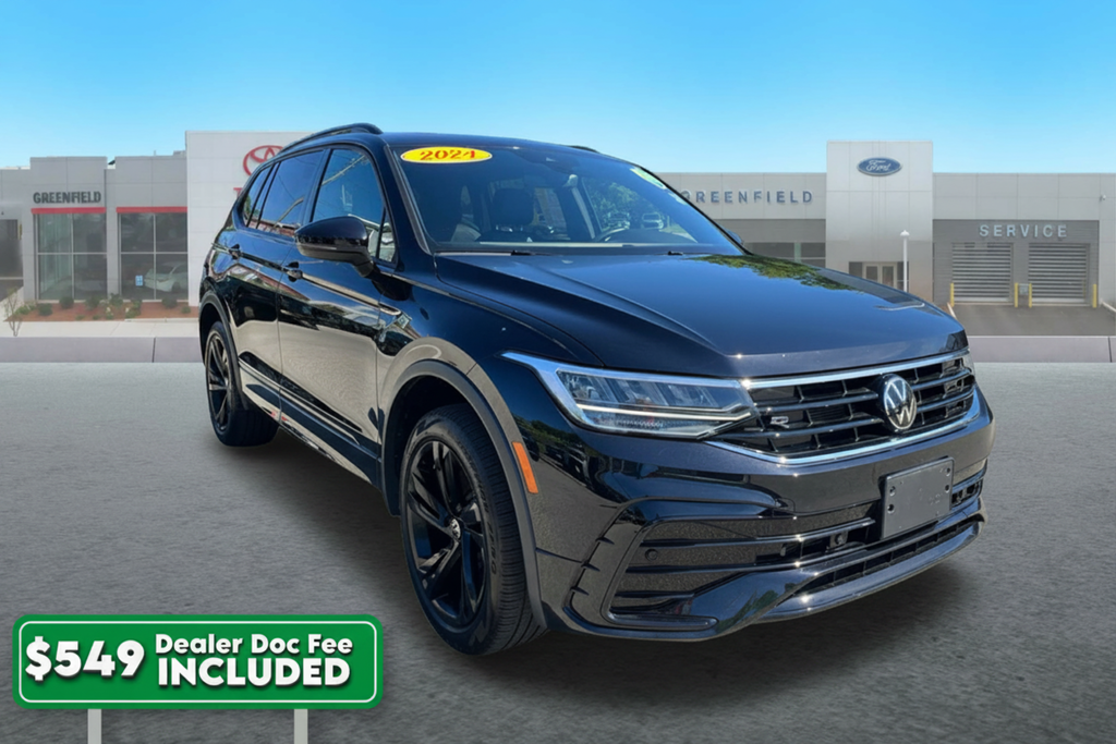 Black 2024 Volkswagen Tiguan SE R-Line Black 4Motion SUV / Crossover All-Wheel Drive 8-Speed Automatic