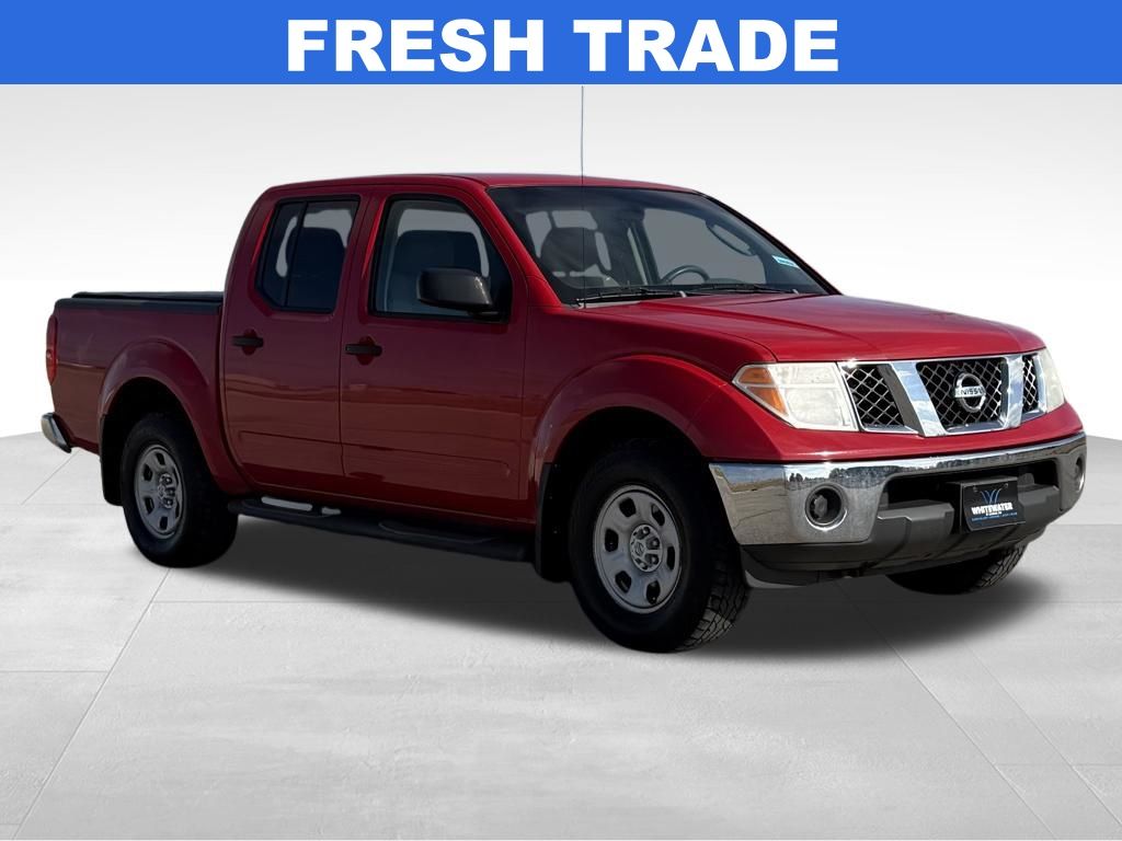 Red Alert 2007 Nissan Frontier Pickup Truck 5-Speed Automatic Overdrive