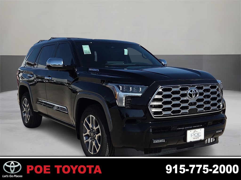 Black 2026 Toyota Sequoia SUV / Crossover Four-Wheel Drive Automatic
