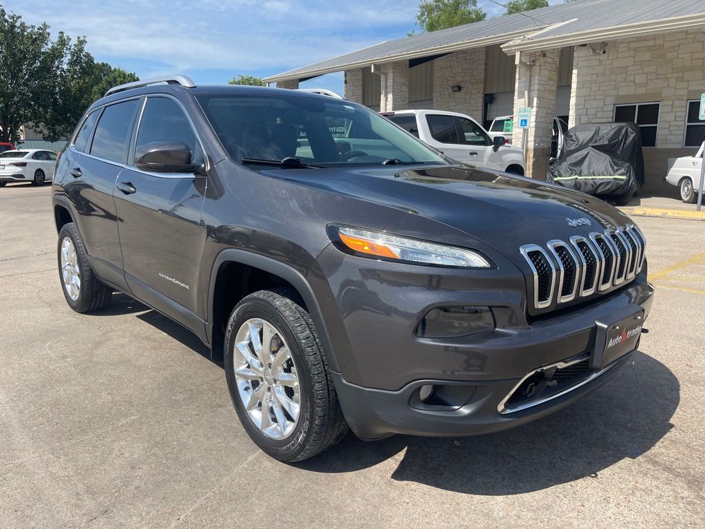 2015 Jeep Cherokee Limited Gray at Shottenkirk Kia Fort Bend