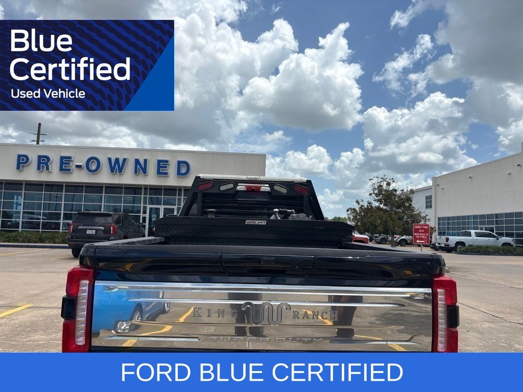 2024 Ford F-350SD King Ranch Blue at Central Houston Nissan