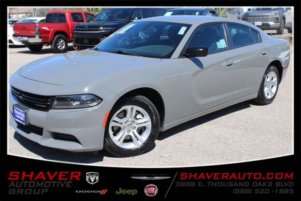 Gray Clearcoat 2023 Dodge Charger Sedan Rear-Wheel Drive 8-Speed Automatic