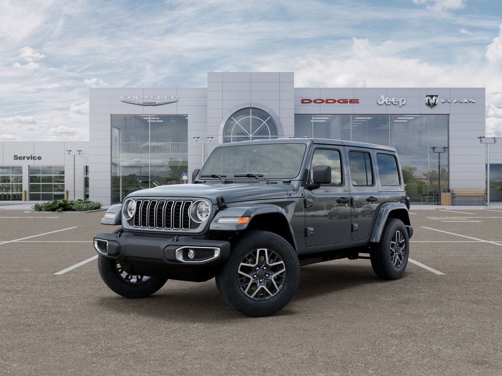 Anvil Clear Coat 2026 Jeep Wrangler Sahara 4-Door 4WD SUV / Crossover Four-Wheel Drive 8-Speed Automatic