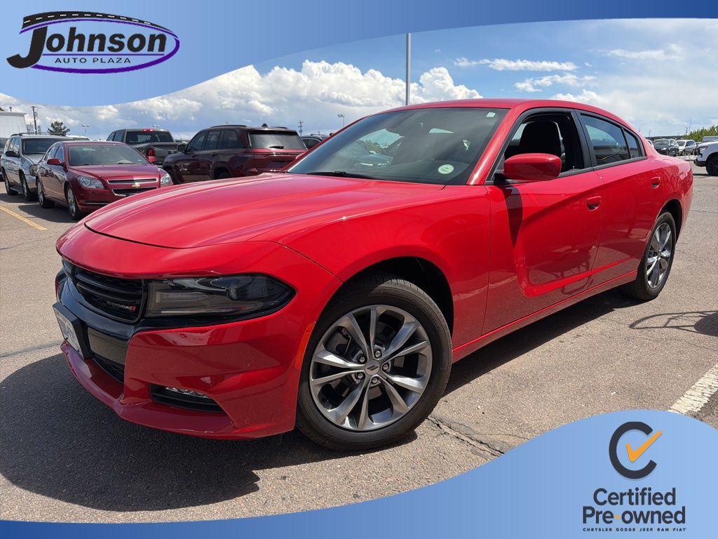 Torred Clearcoat 2021 Dodge Charger SXT AWD Sedan All-Wheel Drive 8-Speed Automatic