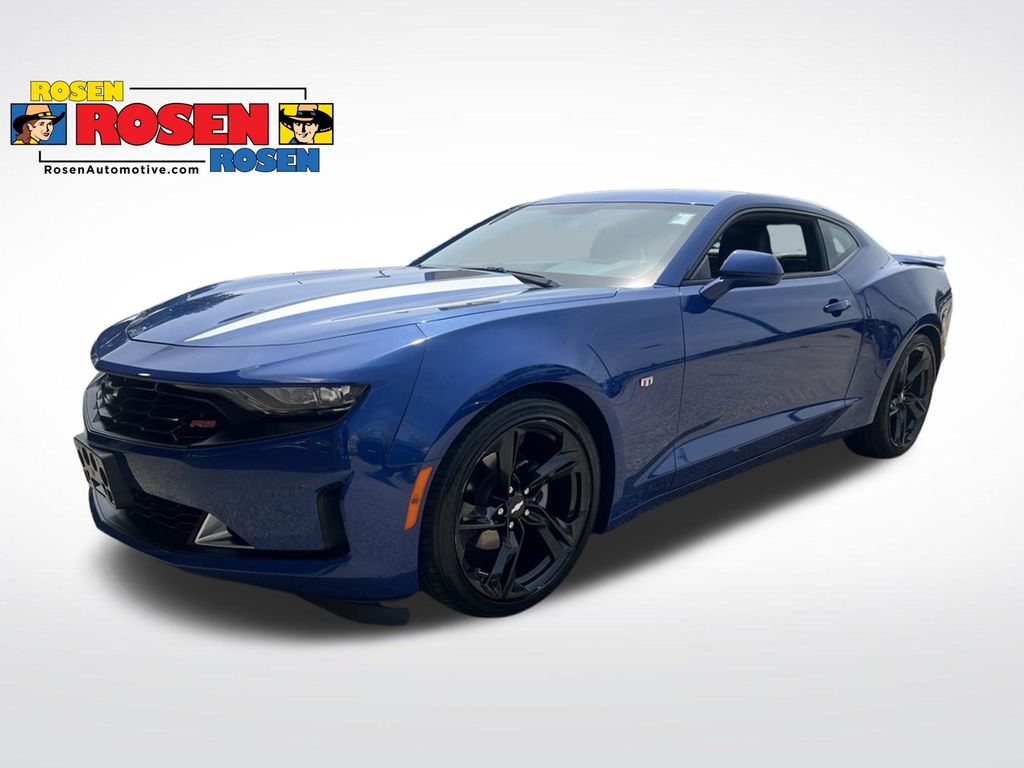 Riverside Blue Metallic 2019 Chevrolet Camaro Coupe Rear-Wheel Drive 8-Speed Automatic