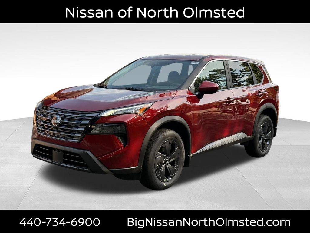 Red (Scarlet) 2026 Nissan Rogue SUV / Crossover All-Wheel Drive Continuously Variable Transmission