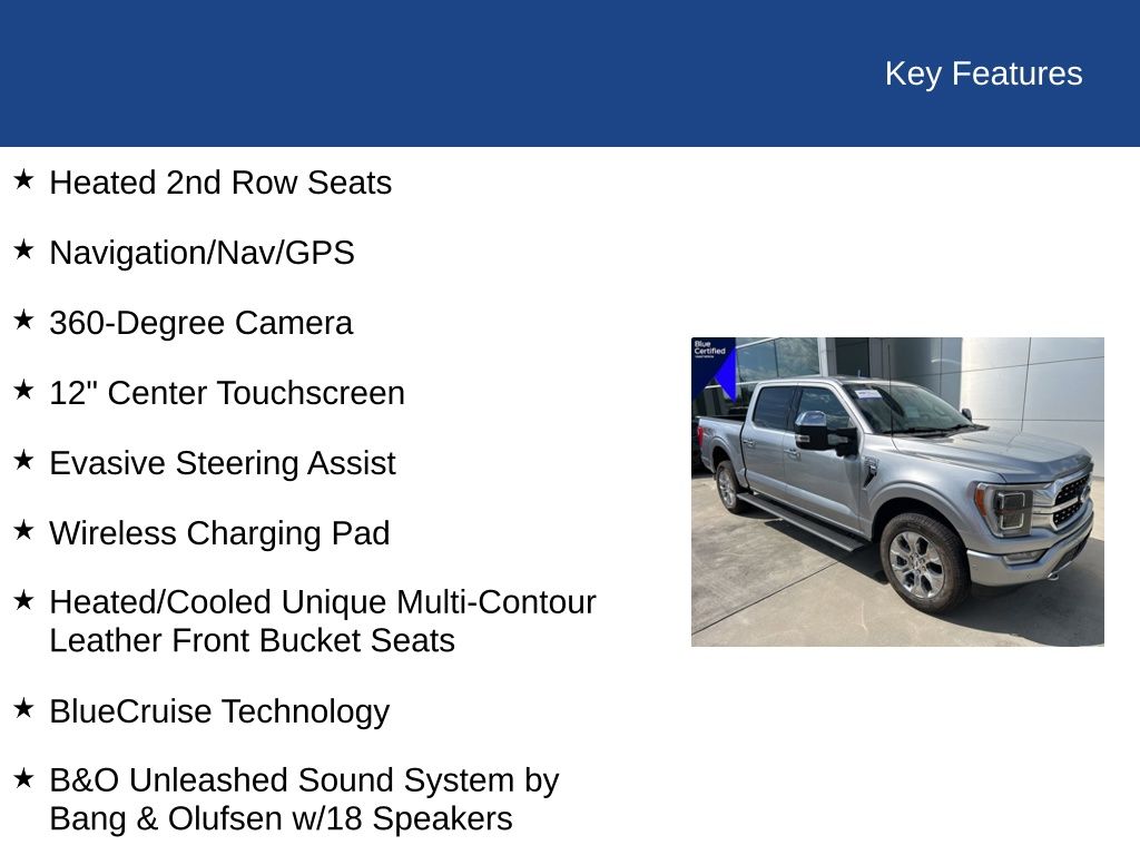 2022 Ford F-150 Platinum