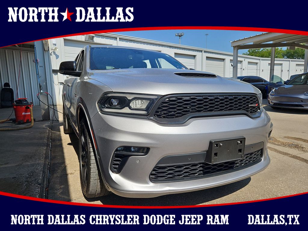 Silver (Billet Clearcoat) 2021 Dodge Durango SUV / Crossover Rear-Wheel Drive 8-Speed Automatic