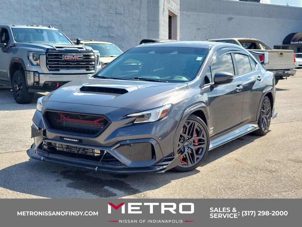 Magnetite Gray Metallic 2024 Subaru WRX Sedan All-Wheel Drive 6-Speed Manual