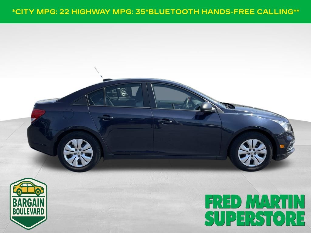 used 2015 Chevrolet Cruze car, priced at $8,500