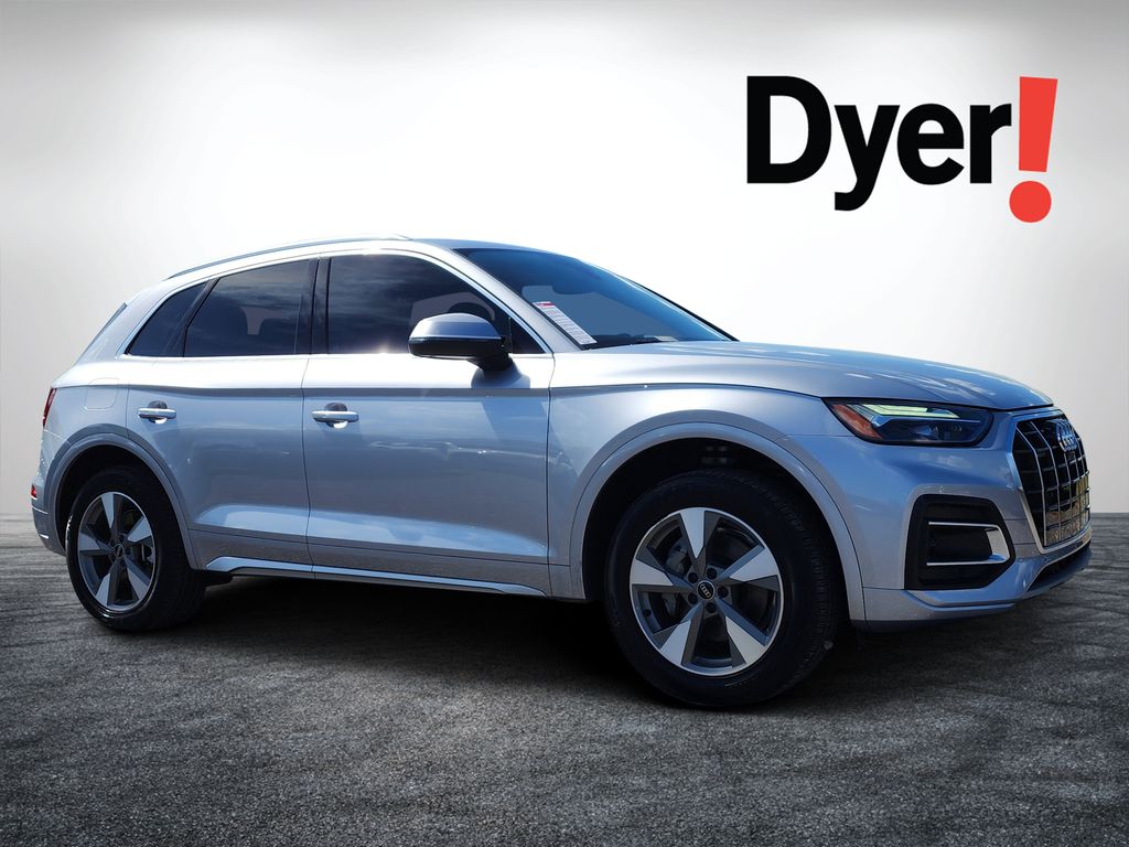 Florett Silver Metallic 2022 Audi Q5 SUV / Crossover All-Wheel Drive 7-Speed Automatic