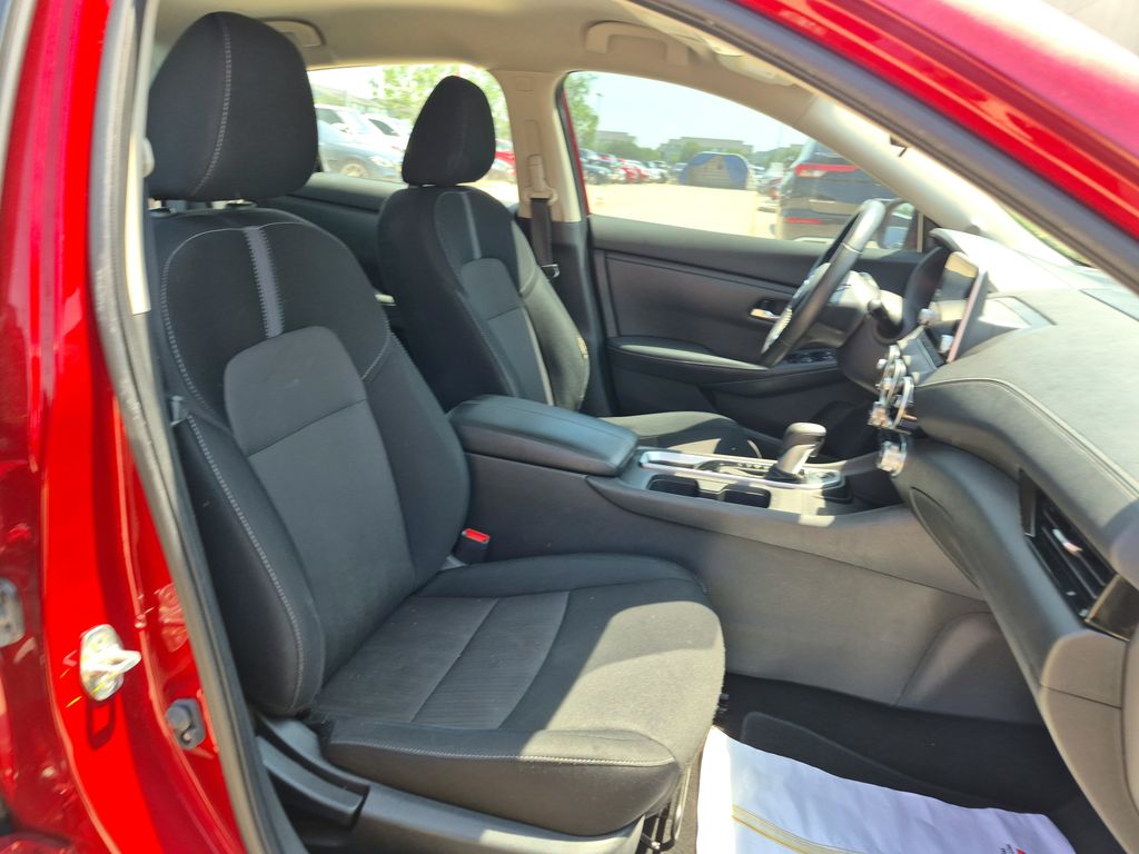 2023 Nissan Sentra SV Red at Texan Dodge Chrysler Jeep Ram