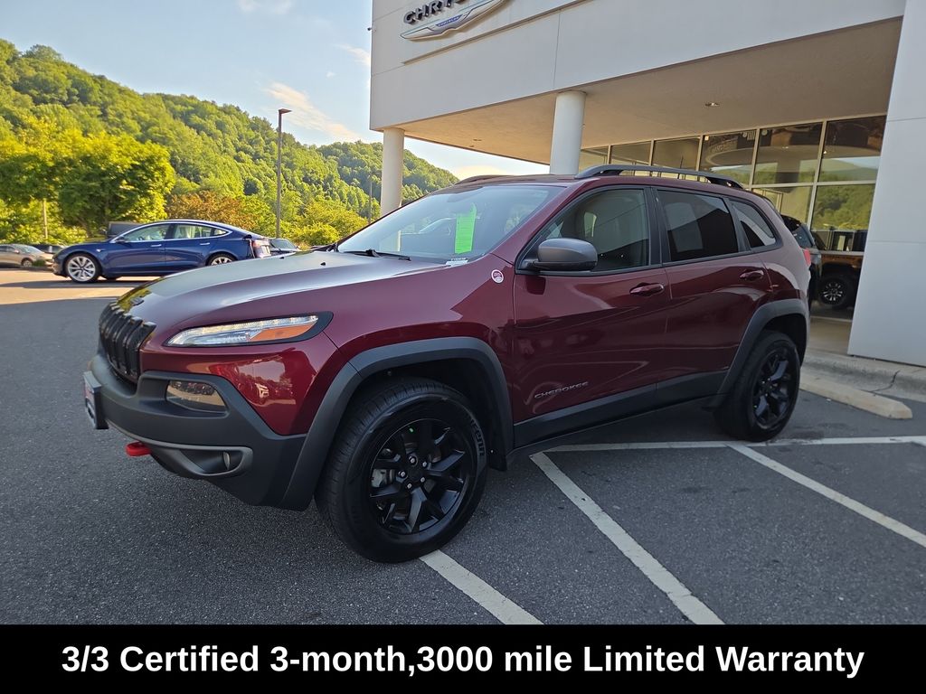 used 2018 Jeep Cherokee car, priced at $10,000