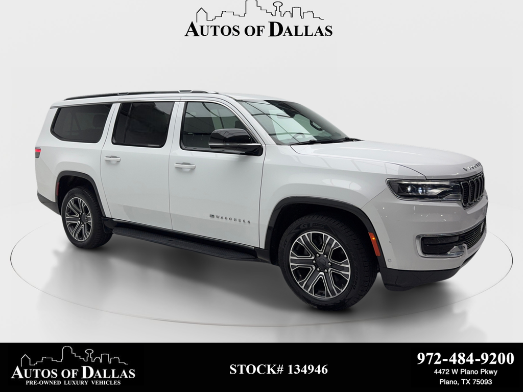 Bright White Clearcoat 2024 Jeep Wagoneer L SUV / Crossover 4X2 8-Speed Automatic