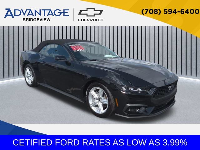 Shadow Black 2026 Ford Mustang Convertible Rear-Wheel Drive Automatic